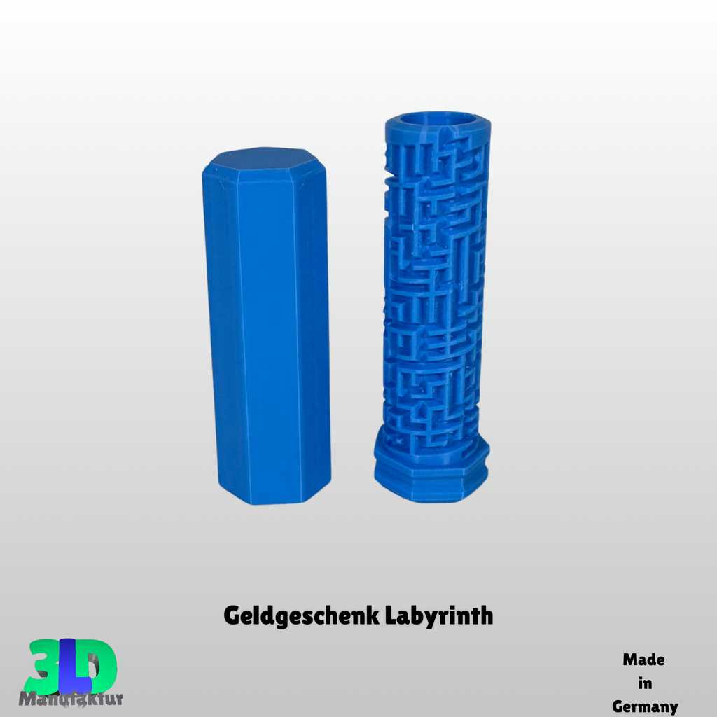 Der ultimative Labyrinth-Spaß: 3D-gedrucktes Labyrinth | Das Perfekte Geld Geschenk | Nur in limitierter Stückzahl verfügbar – solange der Vorrat reicht!