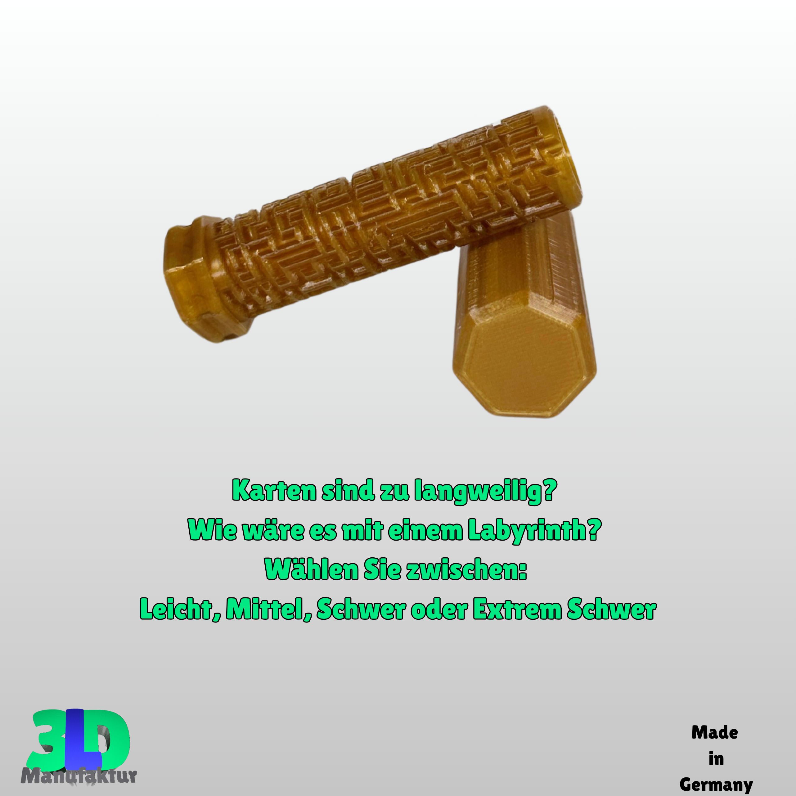 Der ultimative Labyrinth-Spaß: 3D-gedrucktes Labyrinth | Das Perfekte Geld Geschenk | Nur in limitierter Stückzahl verfügbar – solange der Vorrat reicht!