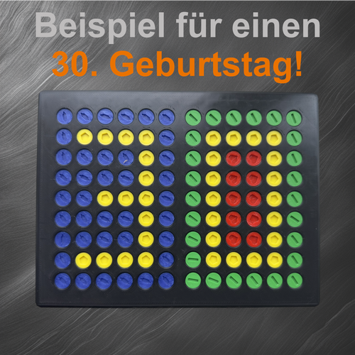 400 Schrauben Geschenkbox - 4 Schrauben / Bits - Fertig zum Befüllen, Unterhaltung beim Auseinanderschrauben, Kreatives Handwerker Geschenk