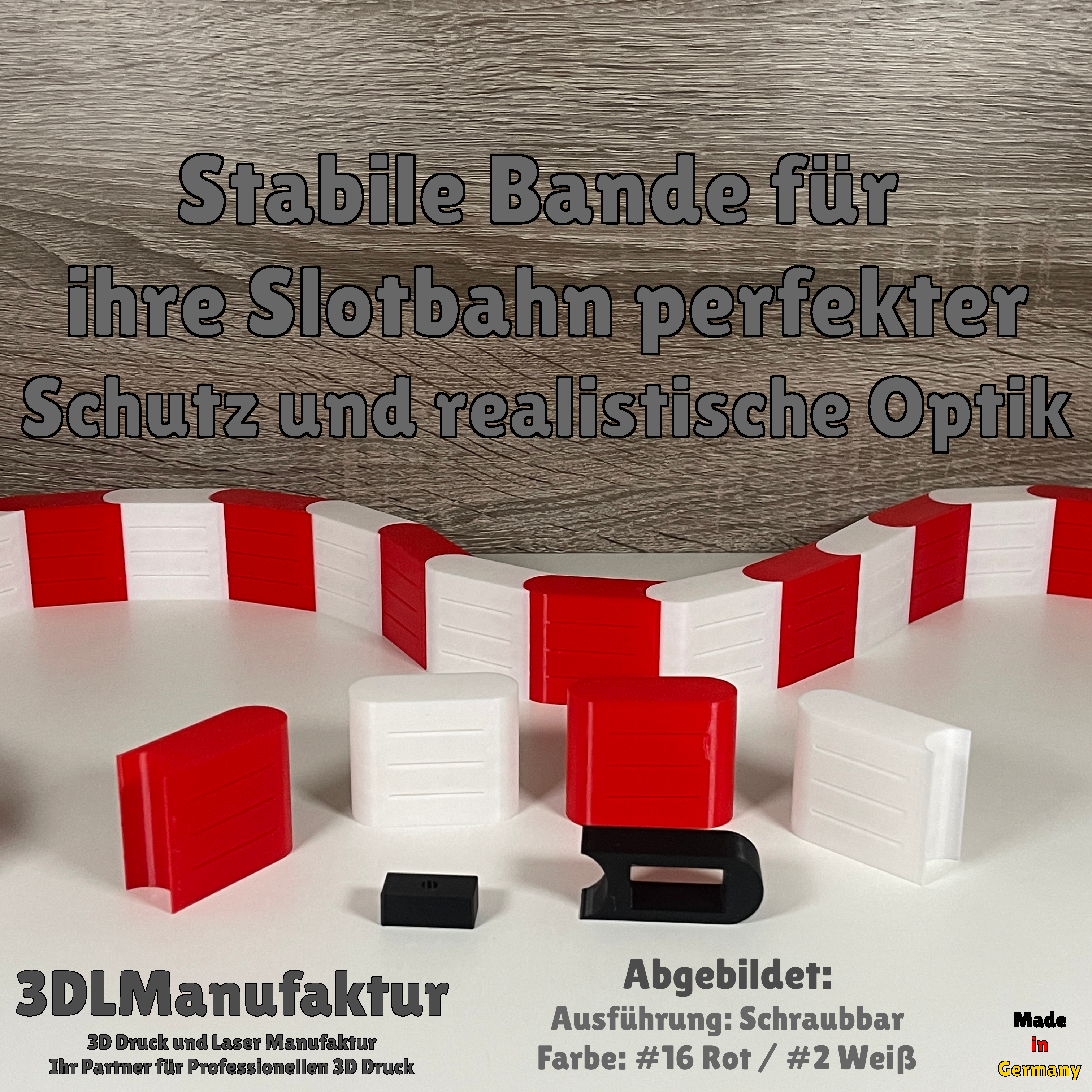 Ab 8,95 Euro | Slotcar | Stabile Bande für Carrera-Bahn – perfekter Schutz und realistische Optik