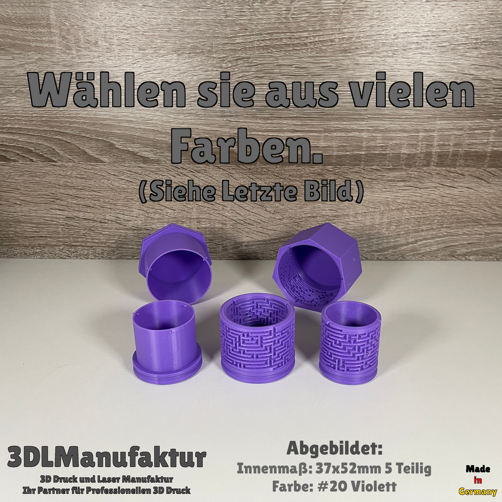 Ab 8,95 Euro | Der ultimative Labyrinth-Spaß: 3D-gedrucktes Labyrinth mit anpassbaren Schwierigkeitsgraden