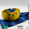 Ab 15,95 Euro | Katzengarnschale - stilvolle Garnhalterung für Katzenliebhaber und Strickfans, handgemacht und einzigartig!