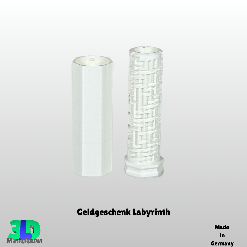 Ab 5,95 Euro | Der ultimative Labyrinth-Spaß: 3D-gedrucktes Labyrinth | Das Perfekte Geld Geschenk