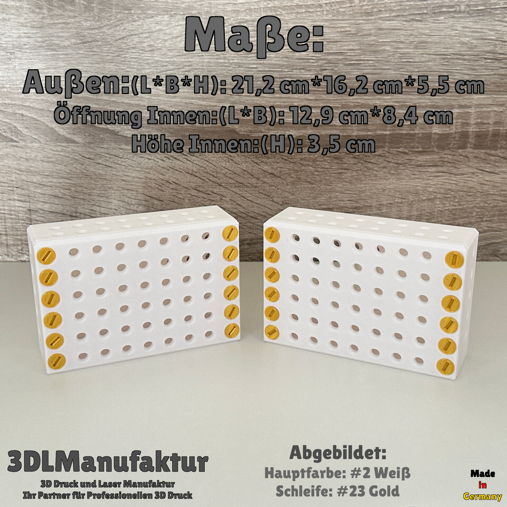 400 Schrauben Geschenkbox - Fertig zum Befüllen, Unterhaltung beim Auseinanderschrauben, Kreatives Handwerker Geschenk