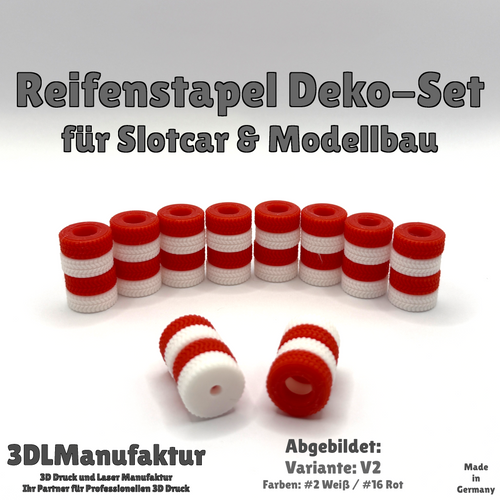 Ab 11,95 Euro | Slotcar | Carrera Digital 124 132 | Drift Racer | Reifenstapel Geschenkidee Modellbau