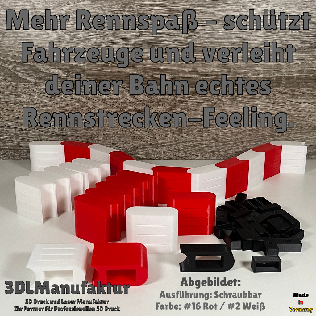 Ab 8,95 Euro | Slotcar | Stabile Bande für Carrera-Bahn – perfekter Schutz und realistische Optik