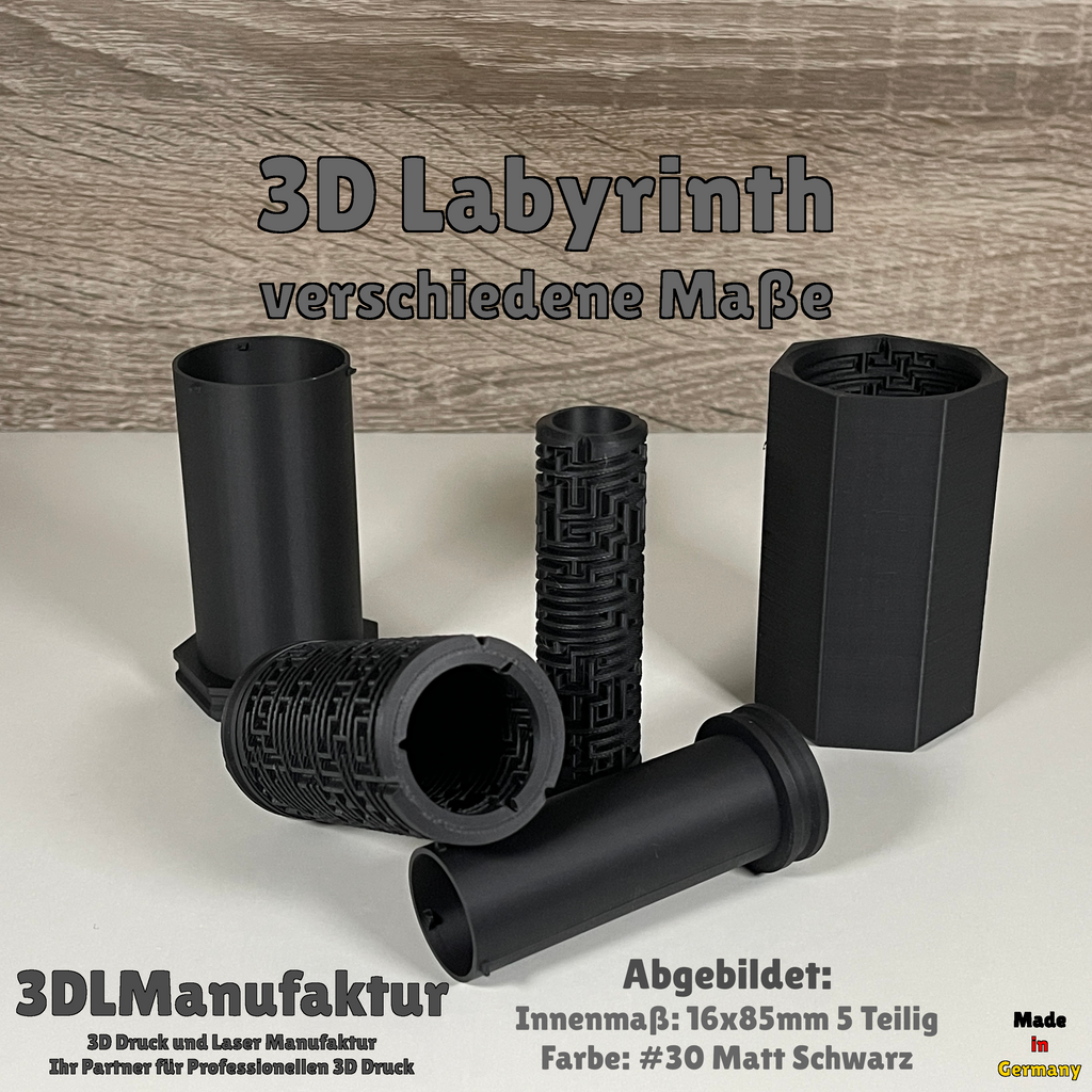 Ab 8,95 Euro | Der ultimative Labyrinth-Spaß: 3D-gedrucktes Labyrinth mit anpassbaren Schwierigkeitsgraden
