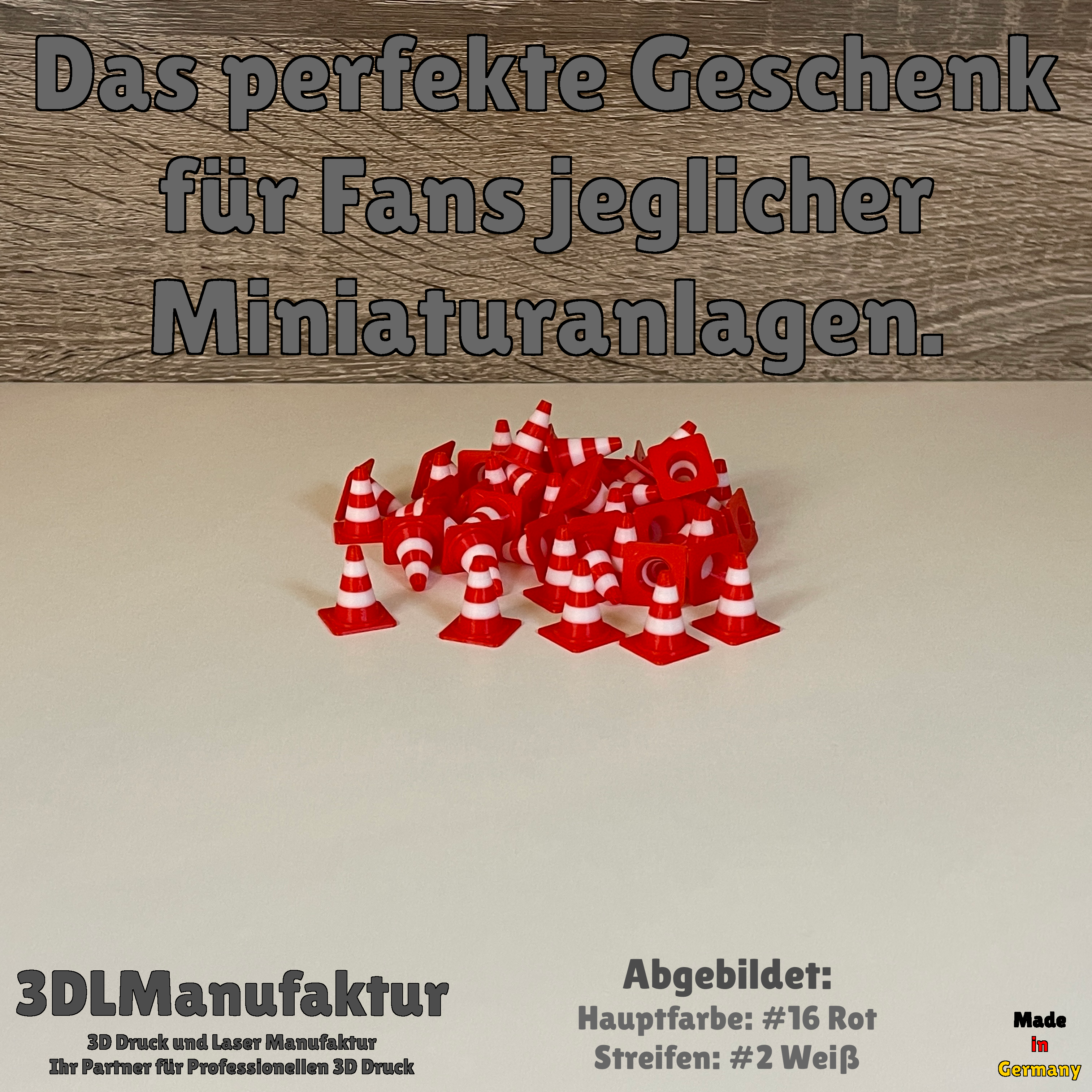 Slotcar | Carrera Digital 124 132 | Drift Racer | 50 Pylonen