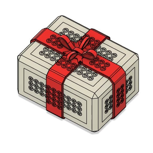 Lästige Geschenkbox mit 622 Schrauben und 2 Schraubendrehern | Arschlochbox | Geschenkidee | Ärgern | Nervige Verpackung